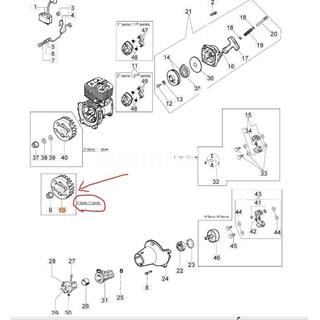 Plato magnético desbrozadoras Oleo-Mac (61280025R) - Imagen 2