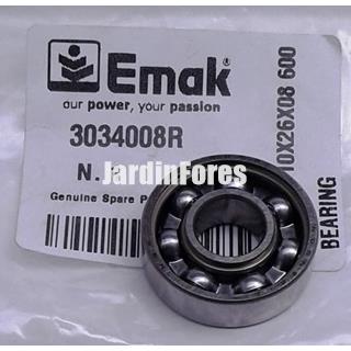 Rodamiento abierto 10x26x8 Oleo-Mac (3034008R) - Imagen 1