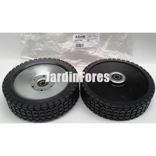 Rueda delantera cortacésped Oleo-Mac D. 180mm (66060275R) - Imagen 1