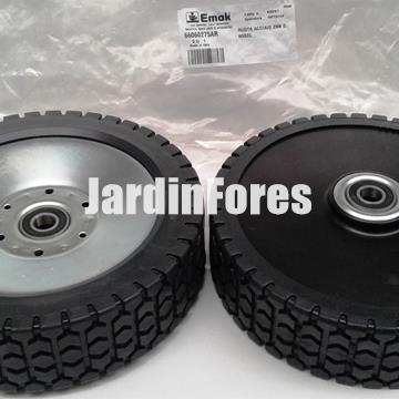 Rueda delantera cortacésped Oleo-Mac D. 180mm (66060275R) - Imagen 1