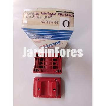 Soporte manillar tubo 28mm desbrozadoras Efco (4098796) - Imagen 1