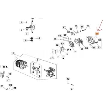 Tapa filtro aire ahoyador Oleo-Mac MTL 40 (4100372) - Imagen 2