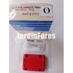 Tapa superior soporte manillar tubo 28mm desbrozadoras Efco (4098797) - Imagen 1