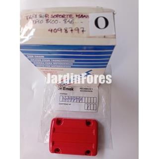 Tapa superior soporte manillar tubo 28mm desbrozadoras Efco (4098797) - Imagen 1