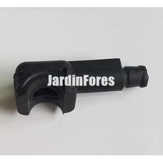 Toma bomba aceite motosierra Partner S50 (503410745) - Imagen 1