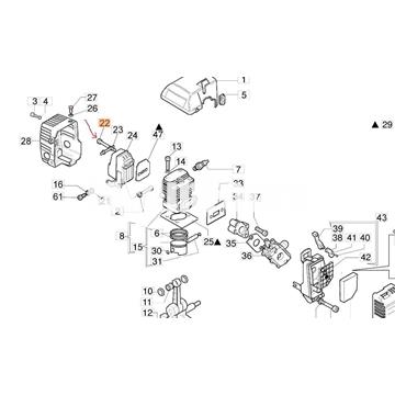 Tornillo 8.8 5x80 Oleo-Mac (3806026AR) - Imagen 2