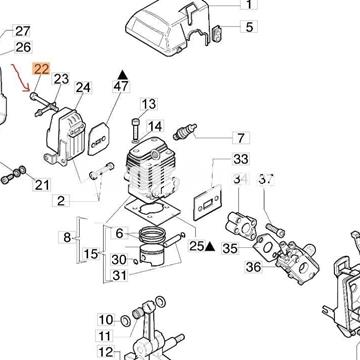 Tornillo 8.8 5x80 Oleo-Mac (3806026AR) - Imagen 2