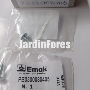 Tornillo capota desbrozadoras ruedas Oleo-Mac (PB0300080405) - Imagen 1