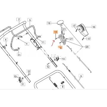 Tornillo cortacésped Oleo-Mac (3806021) - Imagen 2