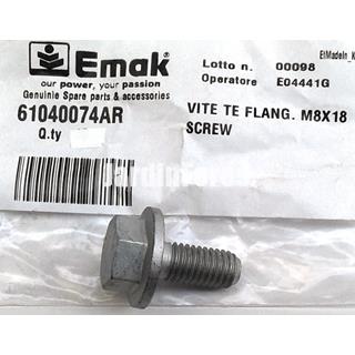 Tornillo disco M8x1,25 izq. desbrozadoras Oleo-Mac (61040074R) - Imagen 1