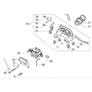 Tornillo M5x80 Oleo-Mac (3801037-3801067) - Imagen 2