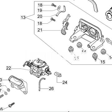 Tornillo M5x80 Oleo-Mac (3801037-3801067) - Imagen 2