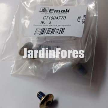 Tornillo piñón eje posterior cortacésped Oleo-Mac (C71004770) - Imagen 1