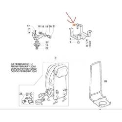 Tornillo soporte depósito desbrozadoras mochila Oleo-Mac (3910023) - Imagen 2