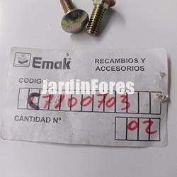 Tornillo soporte inferior manillar cortacésped Oleo-Mac (C7100703) - Imagen 1