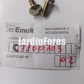 Tornillo soporte inferior manillar cortacésped Oleo-Mac (C7100703) - Imagen 1