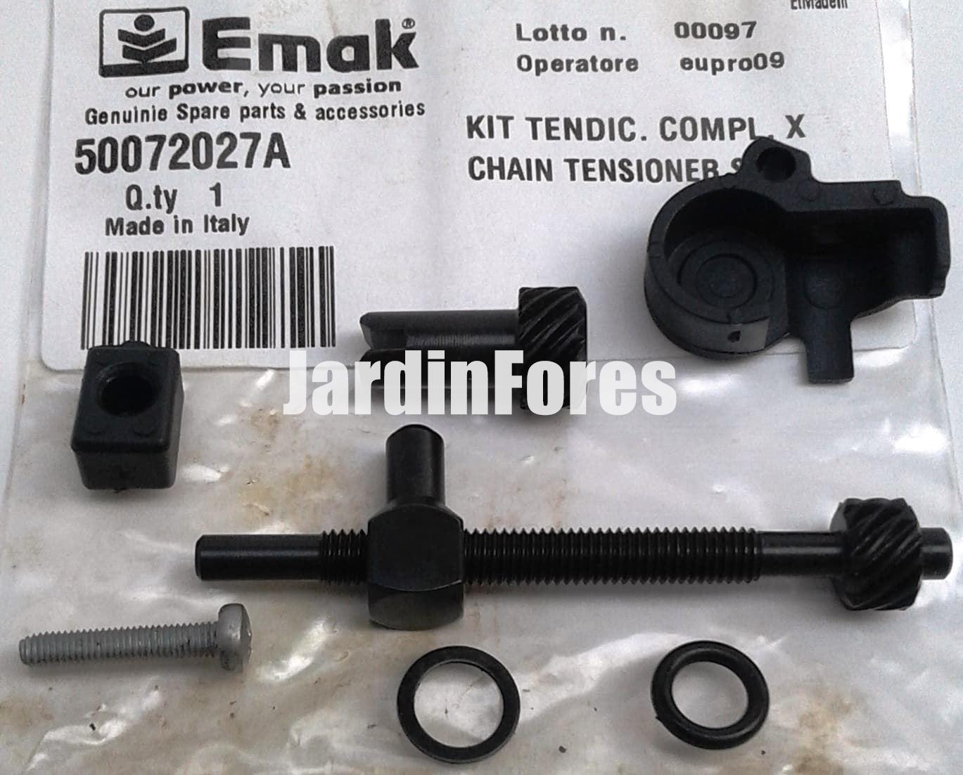 Tornillo tensor completo motosierras Oleo-Mac (50072027A) - Imagen 1