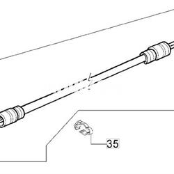 Tubo flexible completo Oleo-Mac 446 BP Ergo - Imagen 1