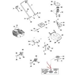 Ventilador motor cortacésped eléctrico Oleo-Mac  (66020021) - Imagen 2